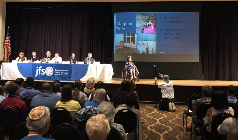 Adults with disabilities share inspirational stories at Goodman JFS event