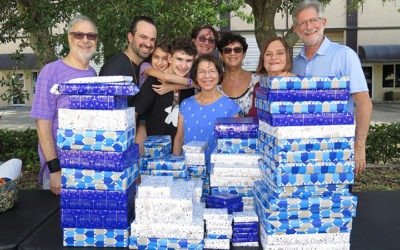 Bar mitzvah project helps children in need receive Hanukkah gifts